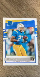 Joshua Kelley 2020 Donruss 338 trading card image front