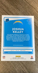 Joshua Kelley 2020 Donruss 338 trading card image rear