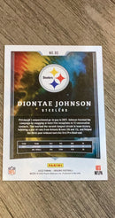 Diontae Johnson 2022 Panini Origins - Blue 93 trading card image rear