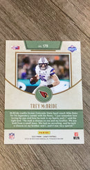 Trey McBride 2022 Panini Legacy - Orange 178 trading card image rear