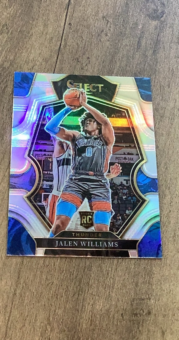 Jalen Williams 2022 Panini Select - Silver Prizms 167 trading card image front