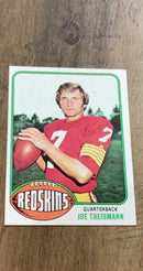 Joe Theismann 1976 Topps 231 trading card image front
