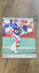 Andre Reed 1991 Ultra 6 trading card image front