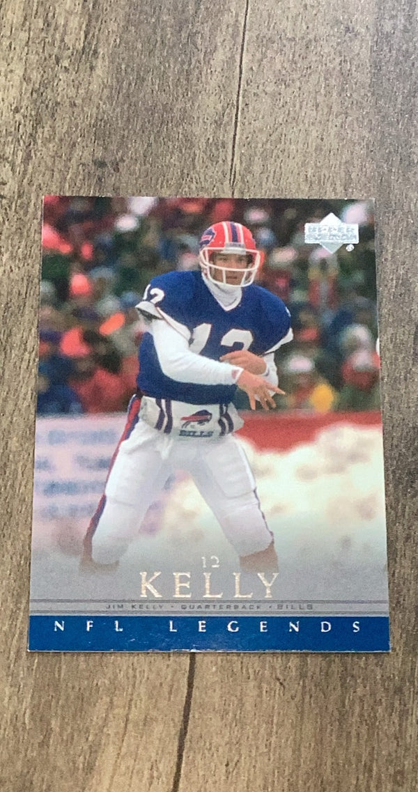 Jim Kelly 2000 Upper Deck Legends 4 trading card image front