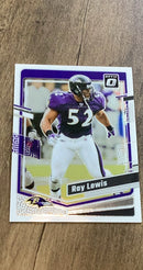 Ray Lewis 2023 Donruss Optic 17 trading card image front