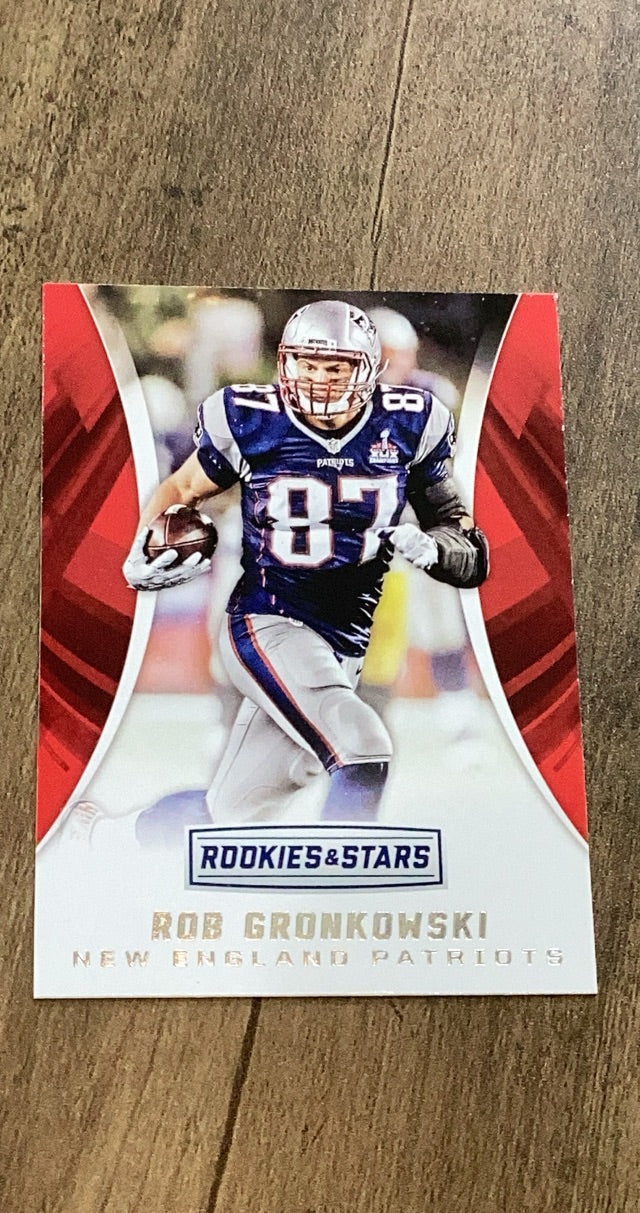 Rob Gronkowski 2016 Panini Rookies & Stars 132 trading card image front
