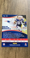 Rob Gronkowski 2016 Panini Rookies & Stars 132 trading card image rear