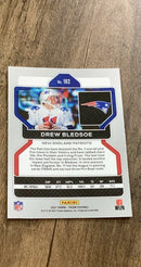 Drew Bledsoe 2021 Panini Prizm 102 trading card image rear