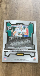 Zach Thomas 2023 Panini Prizm 181 trading card image rear
