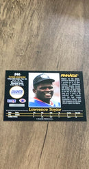 Lawrence Taylor 1993 Pinnacle 246 trading card image rear