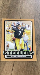 Ben Roethlisberger 2007 Topps Draft Picks & Prospects 38 trading card image front
