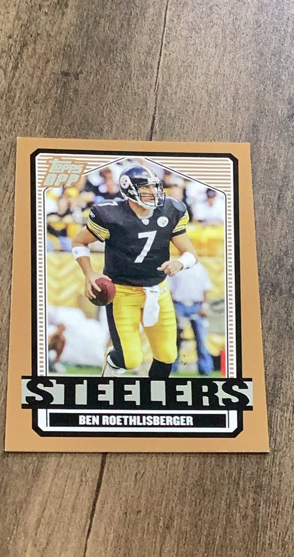 Ben Roethlisberger 2007 Topps Draft Picks & Prospects 38 trading card image front