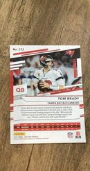 Tom Brady 2022 Panini Prestige 273 trading card image rear