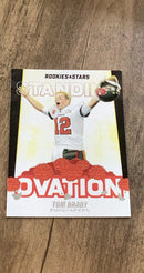 Tom Brady 2021 Panini Rookies & Stars - Standing Ovation SO-4 trading card image front