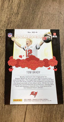 Tom Brady 2021 Panini Rookies & Stars - Standing Ovation SO-4 trading card image rear