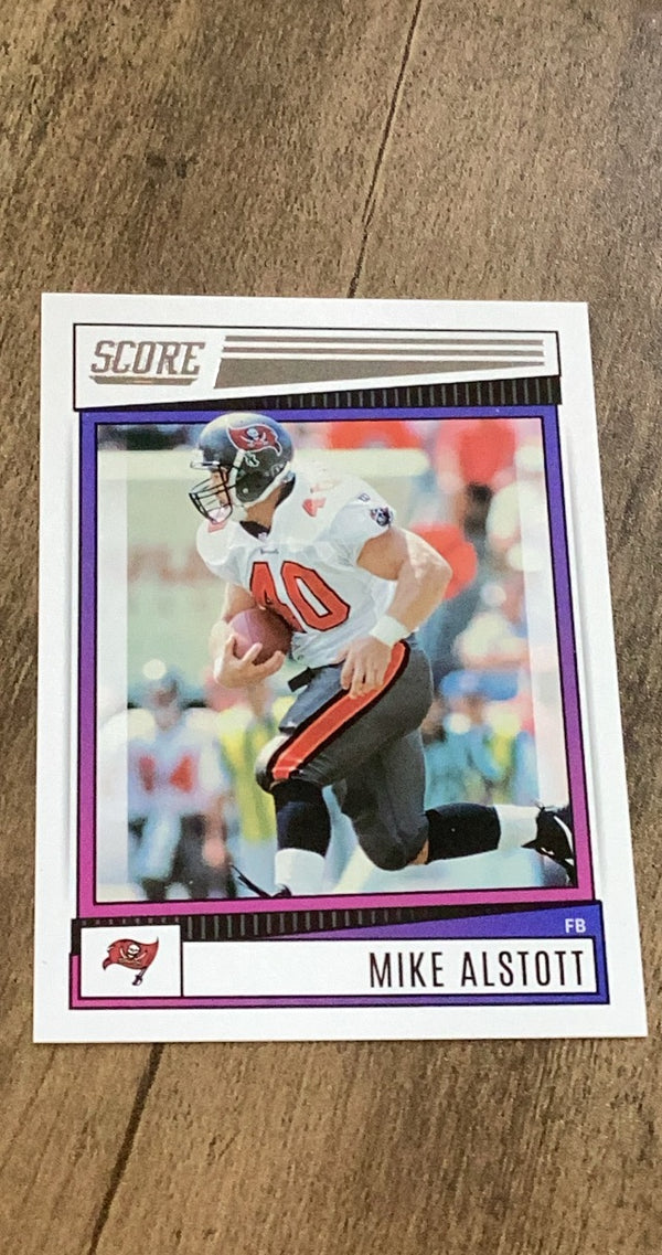 Mike Alstott 2022 Score 73 trading card image front
