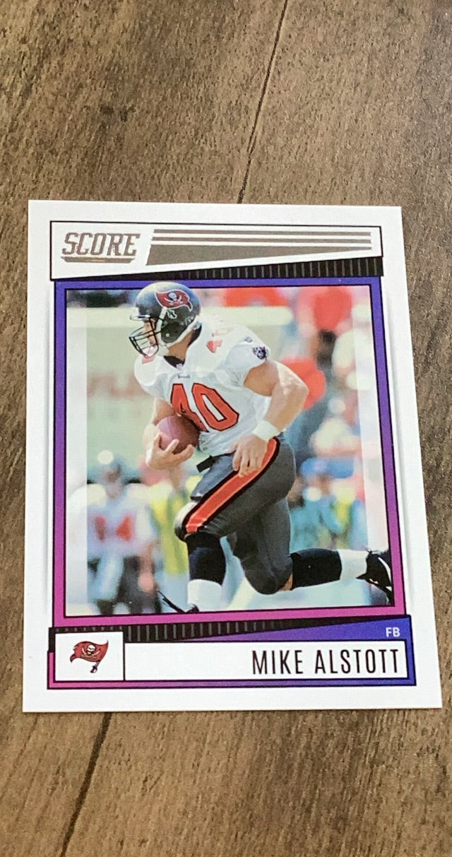 Mike Alstott 2022 Score 73 trading card image front