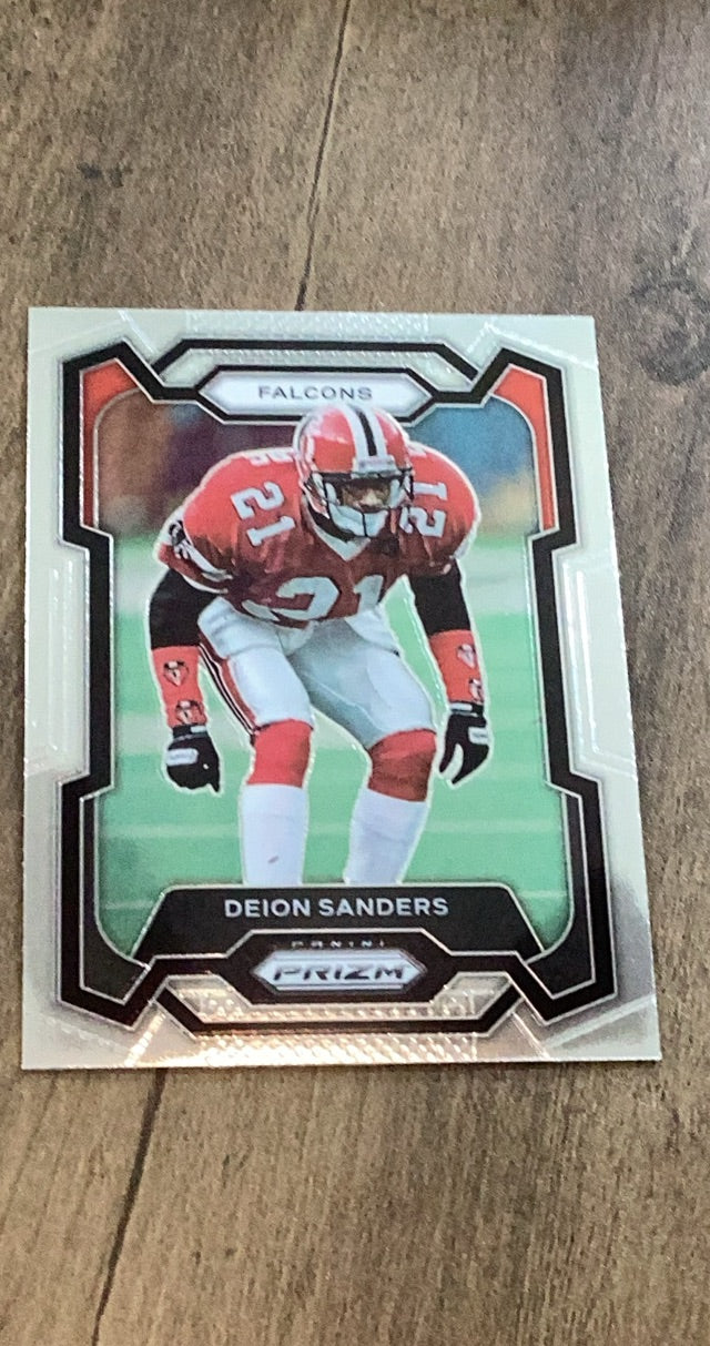 Deion Sanders 2023 Panini Prizm 15 trading card image front