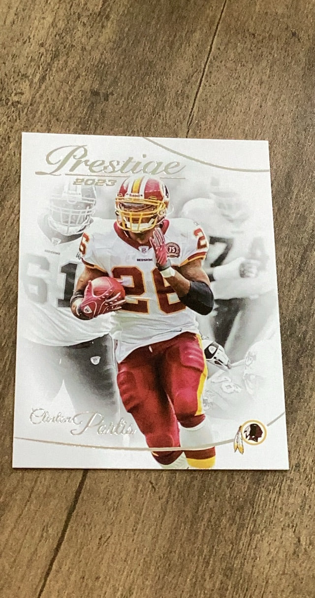 Clinton Portis 2023 Panini Prestige 299 trading card image front