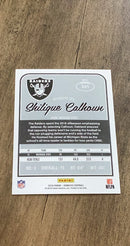 Shilique Calhoun 2016 Donruss 341 trading card image rear