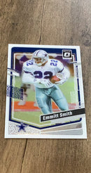 Emmitt Smith 2023 Donruss Optic 48 trading card image front