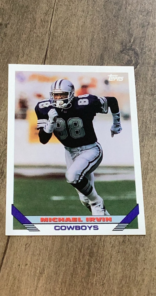 Michael Irvin 1993 Topps 630 trading card image front