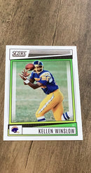 Kellen Winslow 2022 Score 141 trading card image front
