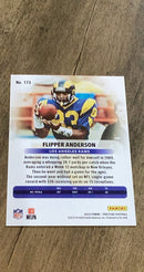 Flipper Anderson 2023 Panini Prestige 173 trading card image rear