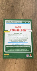 Jack Youngblood 2023 Donruss Optic 112 trading card image rear