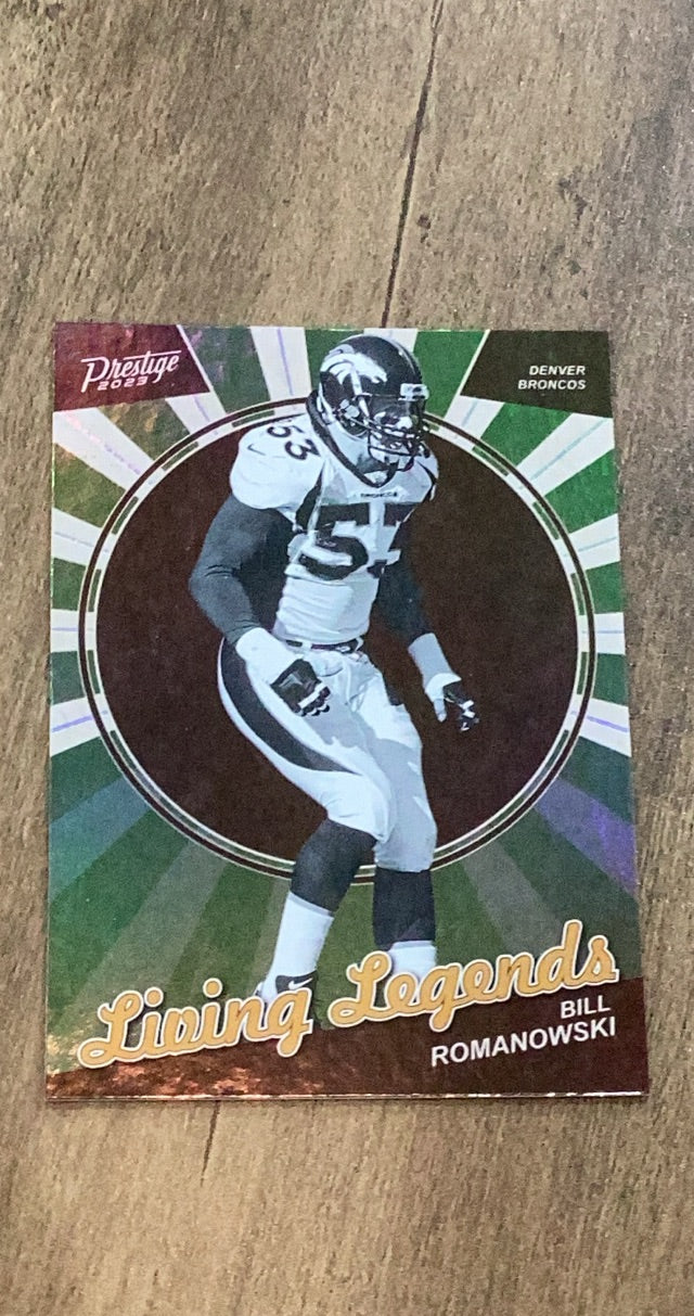 Bill Romanowski 2023 Panini Prestige - Living Legends LL-6 trading card image front