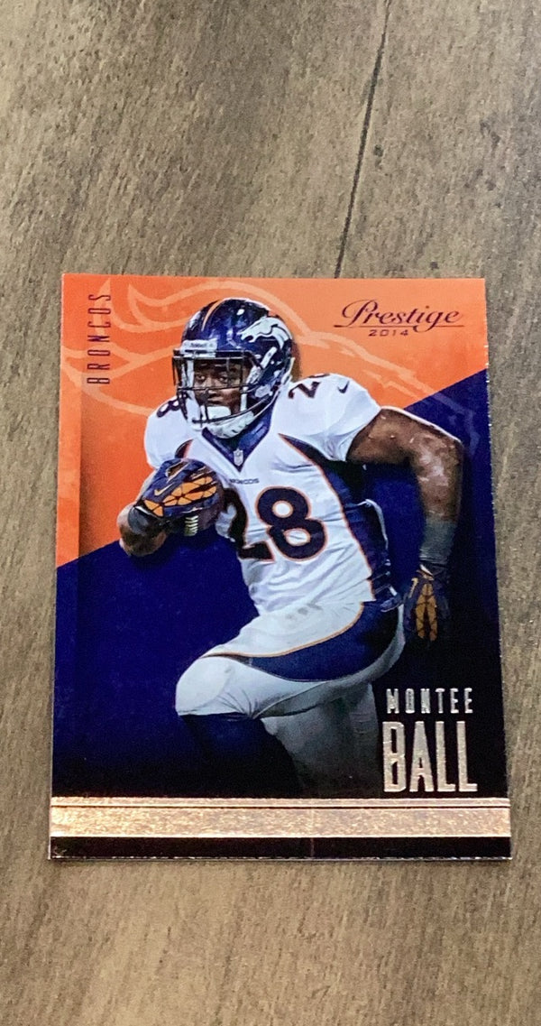 Montee Ball 2014 Panini Prestige 82 trading card image front