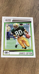 James Lofton 2022 Score 102 trading card image front