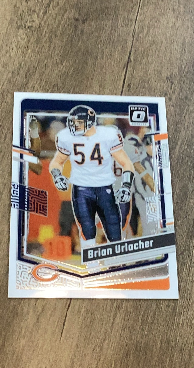 Brian Urlacher 2023 Donruss Optic 31 trading card image front