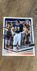 Dan Hampton 2023 Donruss Optic 33 trading card image front