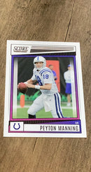 Peyton Manning 2022 Score 16 trading card image front