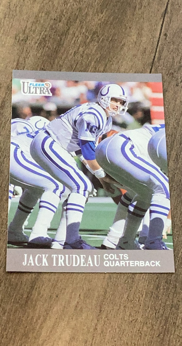 Jack Trudeau 1991 Ultra 62 trading card image front