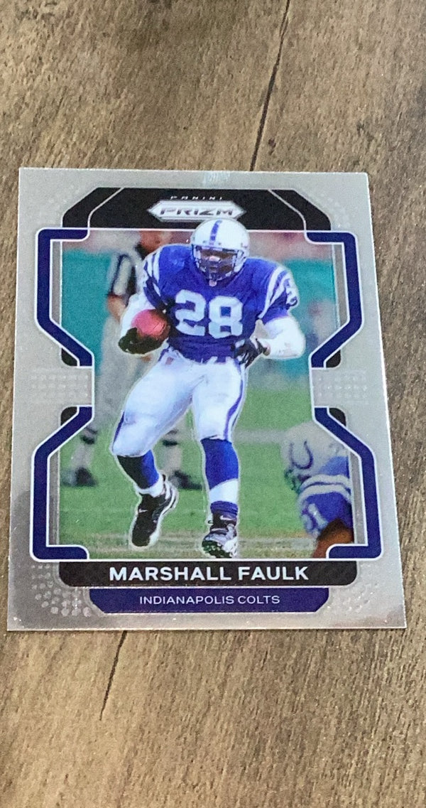 Marshall Faulk 2021 Panini Prizm 31 trading card image front