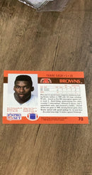 Thane Gash 1990 Pro Set 70 trading card image rear