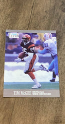 Tim McGee 1991 Ultra 20 trading card image front