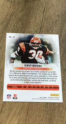 Ickey Woods 2023 Panini Prestige 59 trading card image rear