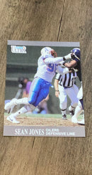 Sean Jones 1991 Ultra 51 trading card image front