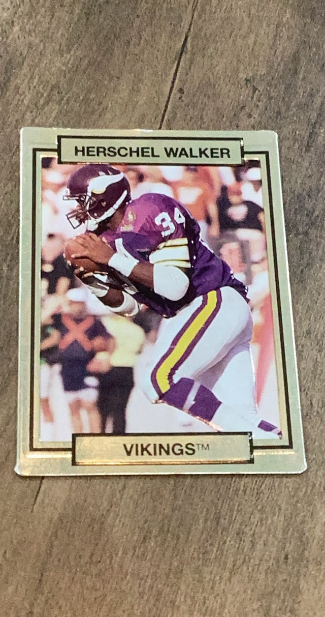 Herschel Walker 1990 Action Packed 158 trading card image front