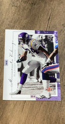 Randy Moss 2001 Fleer Genuine 66 trading card image front