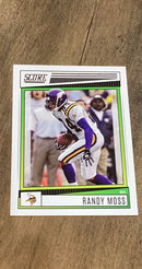 Randy Moss 2022 Score 110 trading card image front