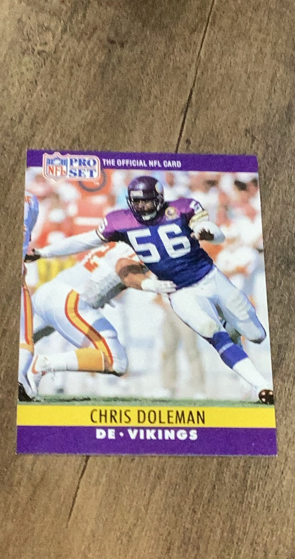 Chris Doleman 1990 Pro Set 188 trading card image front