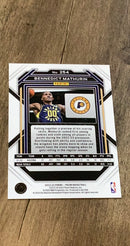 Bennedict Mathurin 2022-23 Panini Prizm 254 trading card image rear
