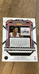 Moussa Diabate 2022-23 Panini Prizm 262 trading card image rear