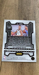 Sir'Jabari Rice 2023-24 Panini Prizm 299 trading card image rear