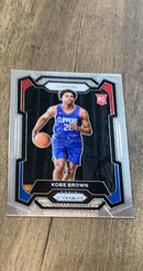 Kobe Brown 2023-24 Panini Prizm 144 trading card image front