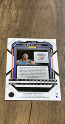 Jalen Williams 2022-23 Panini Prizm 246 trading card image rear